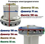 Двигатель для пылесоса